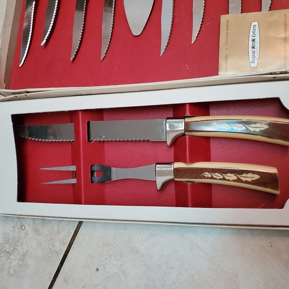 Vintage Sheffield English Cutlery 19 Piece Treasure Chest - Picture 4 of 8